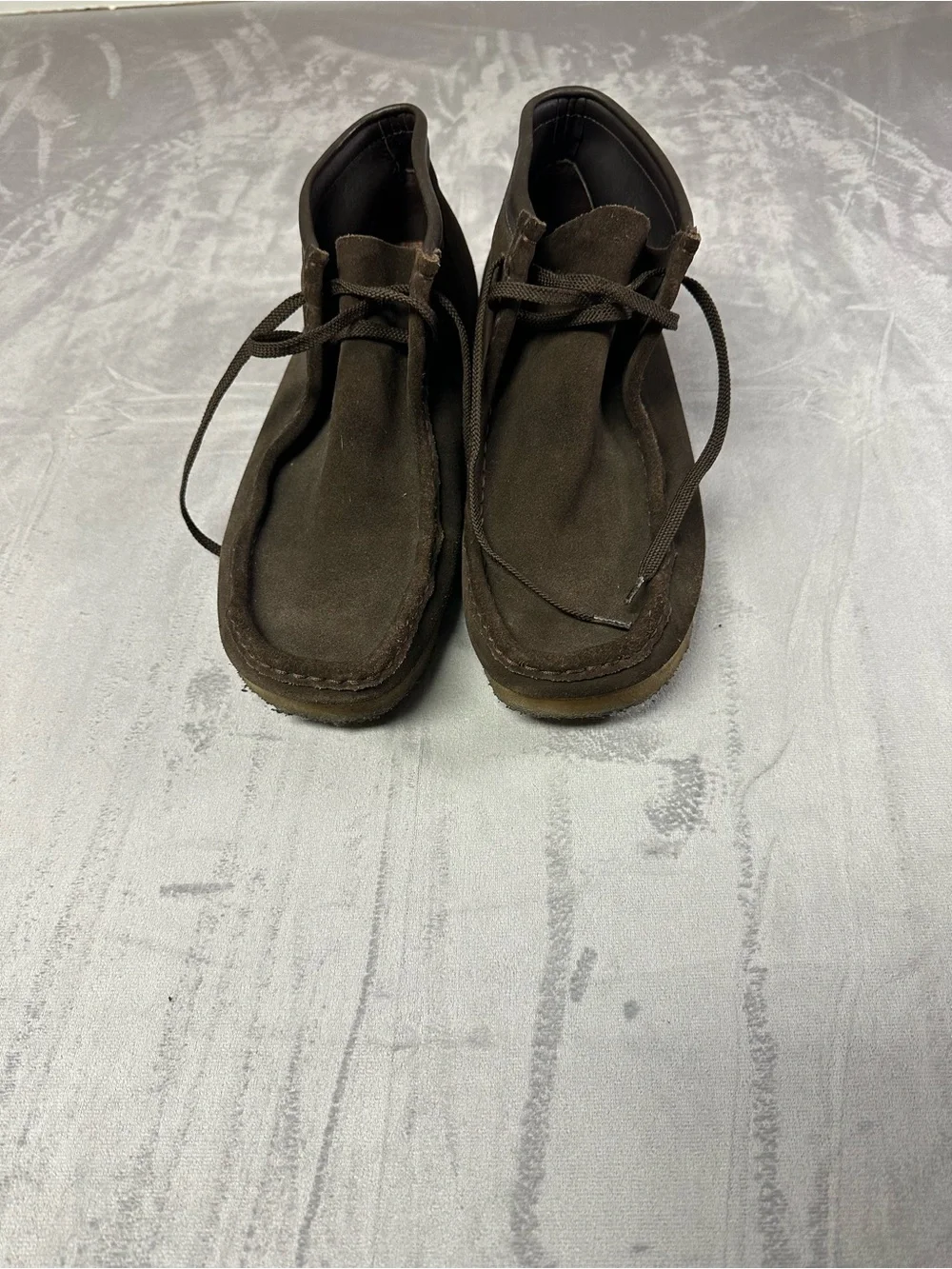 Clarks Men's Dark Brown Suede Chukka Boots